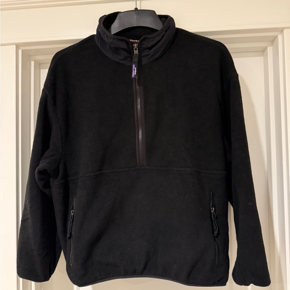 Patagonia Synchilla Black Fleece Pullover